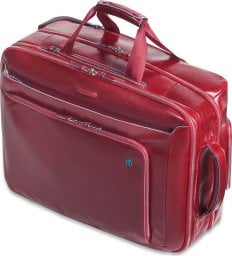 Piquadro Piquadro, Piquadro, Leather, Cabin Trolley, Red, 51 x 38 x 23, With Double Notebook And Ip For Women