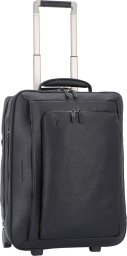 Piquadro Piquadro, BagMotic, Leather, Cabin Trolley, Black, BV2960B3BM/N, With Double Computer and iPad Air/Air 2 Compartment For Men