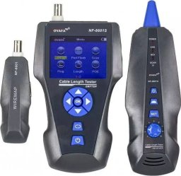 XtendLan LAN Cable Tester TLCD8601S s LCD, koax, Cat3/Cat5E/Cat6/Cat7, UTP/STP, USB, PoE, ping, sonda, protismyčka