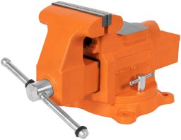 Truper Šaltkalvio spaustuvai, HEAVY DUTY 125mm 17kg. 360° pasukamas. Keičiamos lūpos Truper®
