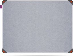 MemoBe Tablica filcowa Idea Edge 60x45cm rama aluminiowa popielata