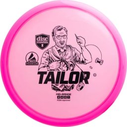 Pink Diskgolfo diskas Midrange Driver TAILOR Active Premium Pink