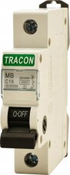  Tracon Electric Wyłącznik nadprądowy 4,5kA 10A 1P C MB-1C-10 Tracon