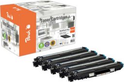 Toner Peach Peach PT1071 kaseta z tonerem 5 szt. Zamiennik Czarny, Cyjan, Purpurowy, Żółty