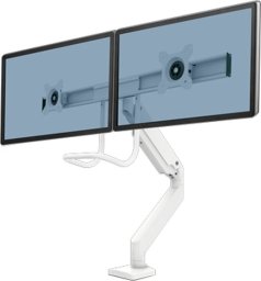 Fellowes Uchwyt biurkowy na 2 monitory do 32" Eppa z listwą (9909401)