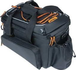 Basil Torba na bagażnik BASIL MILES TARPAULIN TRUNKBAG XL PRO MIK 9-36L, MIK System (ready to go), 100% wodoodporna black orange (bez płytki mocującej) (NEW