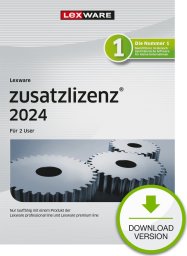 Program Lexware LEXWARE ESD zusatzlizenz 2024 f�r 2 User ABO Version