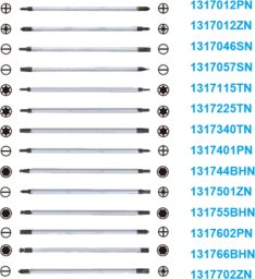  King Tony WKRĘTAK DWUSTRONNY TORX T20 + T25 x 175mm King Tony