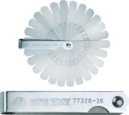 King Tony SZCZELINOMIERZE 26 SZT. 0.0015" - 0.025" 1/2" x 3" King Tony