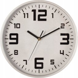Atmosphera Zegar ścienny z cichym mechanizmem SILENCE, Ø 30 cm