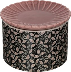 Atmosphera Ceramiczne pudełko z talerzykiem, Ø 12,5 cm