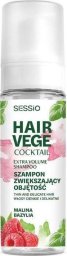  SESSIO Sessio Hair Vege Cocktail szampon w piance zwiększający objętość włosów Malina i Bazylia 175g