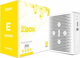Komputer Zotac ZOTAC ZBOX-EN374070W-BE SFF Barebone Intel Core�i7-13700HX RTX4070 2xDDR5 SODIMM SLOT M.2 SSD SLOT WIFI BT DUAL2.5G LAN EU+UK PLG WH
