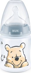 NUK FC+ Butelka antykolkowa z czujnikiem ciepła 150ml 0m+ Kubuś Puchatek Niebieska