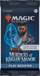  Magic The Gathering Play Booster Murders at Karlov Manor Set i Draft w jednym MtG Magic the Gathering