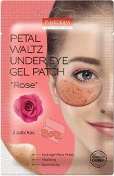  Purederm Purederm Petal Waltz Under Eye Gel Patch wegańskie płatki pod oczy Róża 2szt.