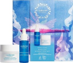  Lumene Lumene Nordic Hydra Magical Hydration zestaw Aqua Serum 30ml + Intense Hydration Moisturizer 50ml