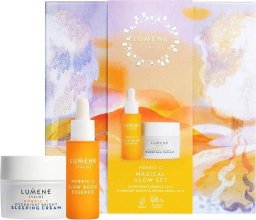  Lumene Lumene Nordic-C Valo Magical Glow zestaw Overnight Bright Sleeping Cream 50ml + Glow Boost Essence 30ml