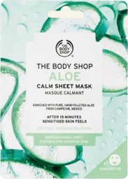  The Body Shop Sheet Mask kojąca maska w płachcie do twarzy Aloe 18ml