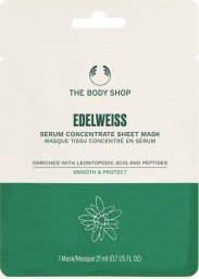 The Body Shop The Body Shop Serum Concentrate Sheet Mask skoncentrowana maska w płachcie z serum Edelweiss 21ml