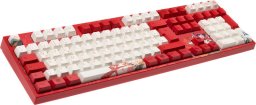 Klawiatura Triton Varmilo VEA109 Koi Gaming Tastatur, MX-Silent-Red, weie LED
