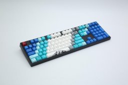 Klawiatura Triton Varmilo VEA108 Summit R1 Gaming Tastatur, MX-Silent-Red, weie LED - US Layout