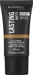 Rimmel London Rimmel London, Lasting Matte, Liquid Foundation, 408, Maple, 30 ml For Women