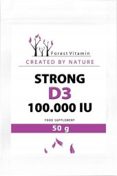  FOREST Vitamin FOREST VITAMIN Strong D3 100.000 IU 50g Natural
