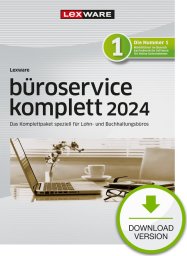 Program Lexware Lexware büroservice komplett 2024 Księgowość 1 x licencja