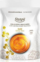 Starpil Depiliacinis vaškas granulėmis Glitter Wax Gold, 1 kg STR3010285001