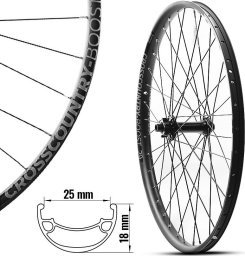 Nexelo Koło MTB Przód NEXELO SUPREME CROSSCOUNTRY-BOST  29 cali, 36H, Sztywna Oś 15mm