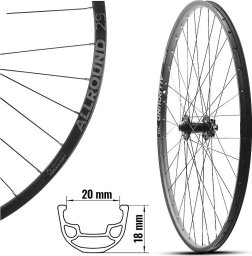 Nexelo Koło MTB Przód NEXELO SUPREME ALLROUND  29 cali, 36H, Sztywna Oś z Adapterami