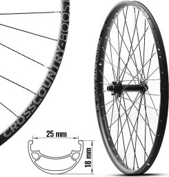 Nexelo Koło MTB Tył NEXELO SUPREME CROSSCOUNTRY-BOST  29 cali, 36H, Sztywna Oś 12mm Boost