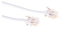 MicroConnect kabel telefoniczny 2 m Biały