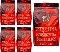 Feniks 5x Węgiel drzewny do grilla 2,5kg