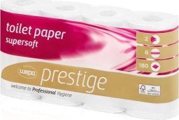  Wepa Wepa Satino Prestige - Papier toaletowy w rolce, 2 warstwy - 8 rolek