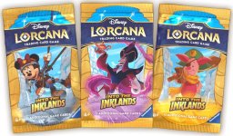  Ravensburger Disney Lorcana gra karciana Into the Inklands bajki Booster Pack NOWE KARTY