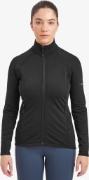 Montane Moteriškas džemperis Montane Fem Protium Jacket - Juoda - L