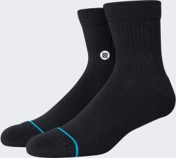  Stance Skarpety Stance Icon Quarter 1 para Black