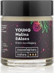  Manufaktura Natura Manufaktura Natura, Krem nawilżający Young Malina & Aloes, 30ml