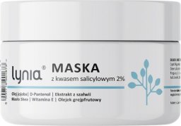  Lynia Lynia, Maska do twarzy z kwasem salicylowy 2%, 50 ml