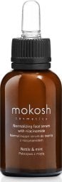 Mokosh Mokosh, Normalizujące serum z niacynamidem, Pokrzywa z miętą, 30 ml