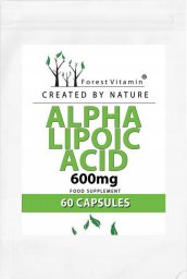  FOREST Vitamin FOREST VITAMIN Alpha Lipoic Acid 600mg 60caps