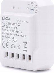 System przekazu sygnału AV Nexa „NEXA MWMR-2300“ relė, suderinama su „Nexa Bridge“ 14567 / GT-296