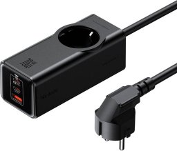 Listwa zasilająca Mcdodo Listwa zasilająca GaN McDodo CH-4620 EU 70W, 2x USB-C, 1x USB, czarna