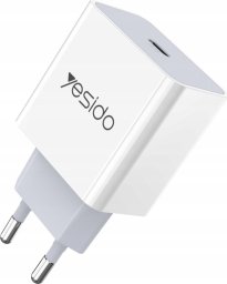 Ładowarka Yesido yesido Ład. sieć. YC27 PD 18W QC USB-C WHITE / BIAŁY