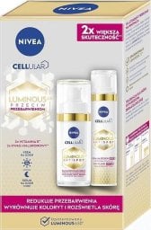 Nivea Nivea Cellular Luminous 630 zestaw krem na dzień przeciw przebarwieniom 40ml + intensywne serum na przebarwienia 30ml