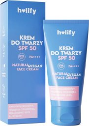 Holify Krem do twarzy hialuronowy SPF50 50ml