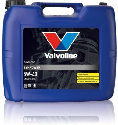 Valvoline Alyva varikliui SYNPOWER 5W40 20L, Valvoline