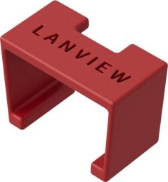 Organizer Lanview Lanview LVT-SC-R akcesorium kablowe Klips do kodowania kolorami